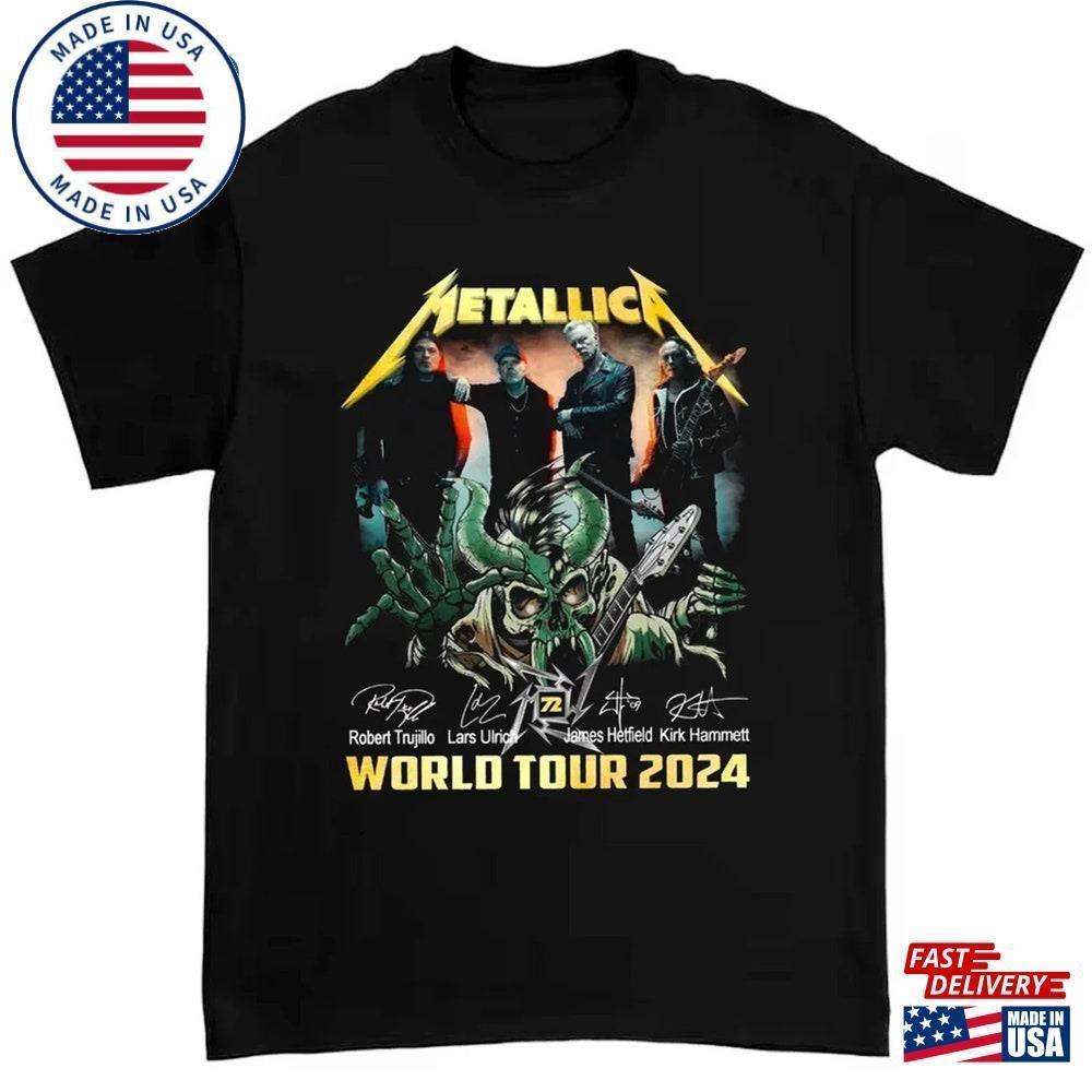 Metallica World Tour  Unisex T Shirt T-Shirt